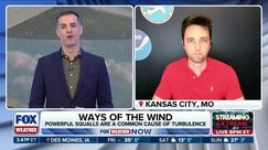 How does wind interact with mountains and create turbulence? 