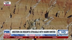 Bone-dry ski slopes have resorts out west struggling as warm winter plagues season for both skiers and resorts alike