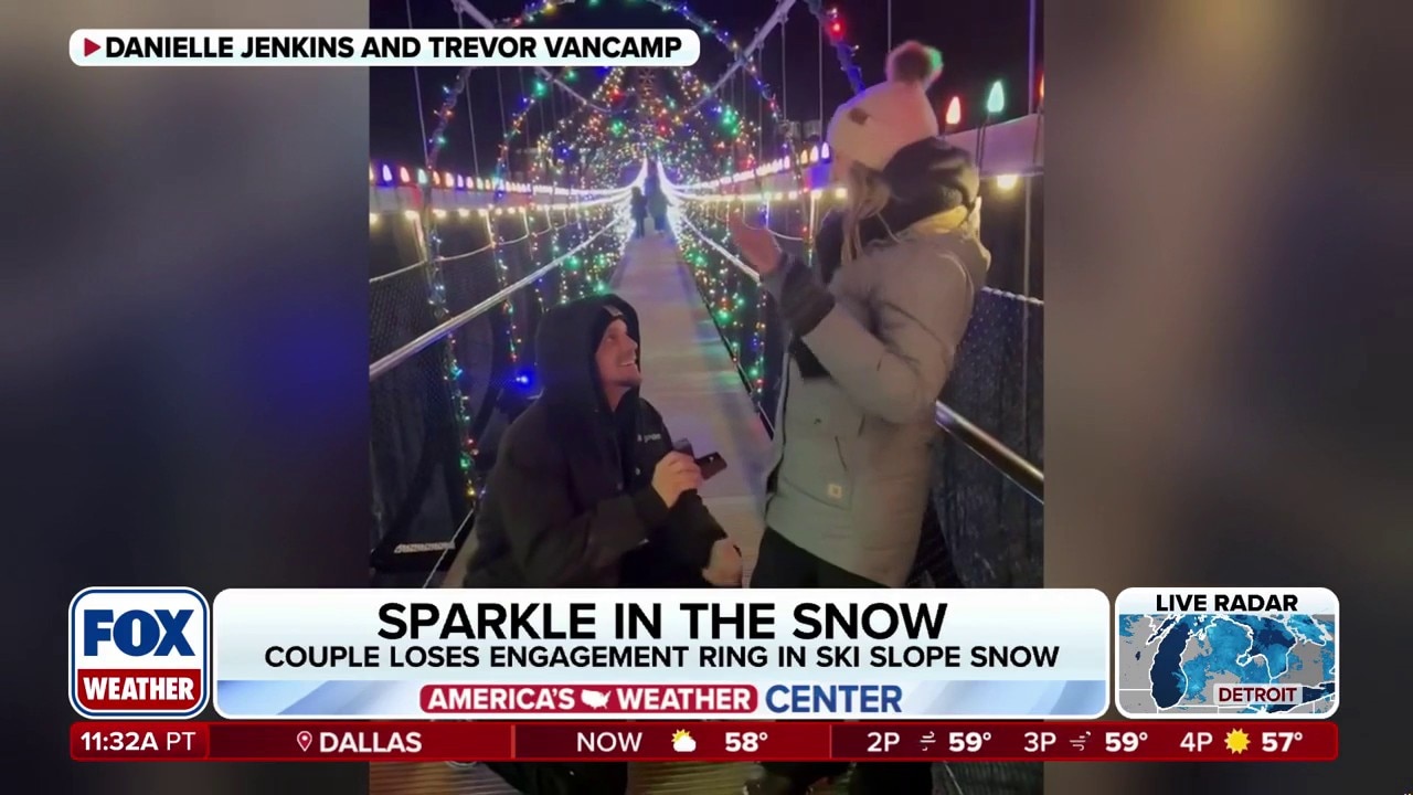 PROPOSAL NIGHTMARE: Boyne Mountain proposal goes south when ring slips through the bridge