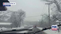Watch: Snow coming down in North New Jersey 