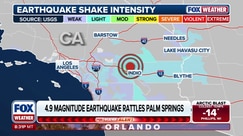 4.9 magnitude earthquake rattles Palm Springs 