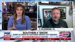 Snow makes an appearance in Florida