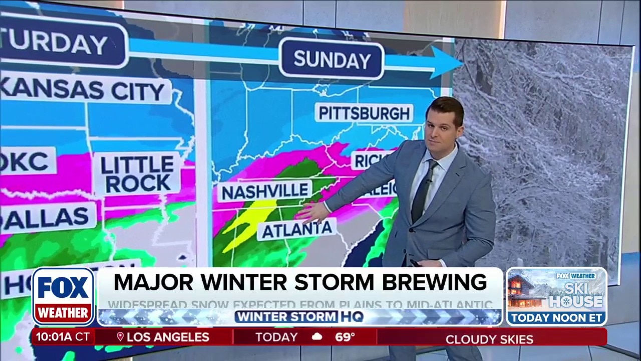Watch Major winter storm to impact millions beginning Friday ...