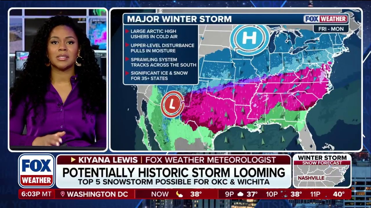 2,000 mile long potentially historic weekend storm to impact 200 million Americans