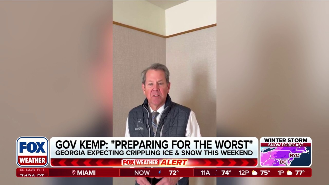 Georgia Governor Brian Kemp joins FOX Weather 