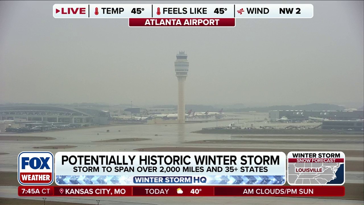 How travel is being impacted by this potentially historic winter storm 