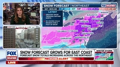 Chances increasing that major winter storm could slam the Northeast this weekend