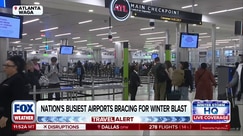 One of the nation's busiest airports braces for winter storm