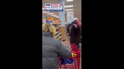 Philadelphia grocery shoppers face long lines ahead of winter storm