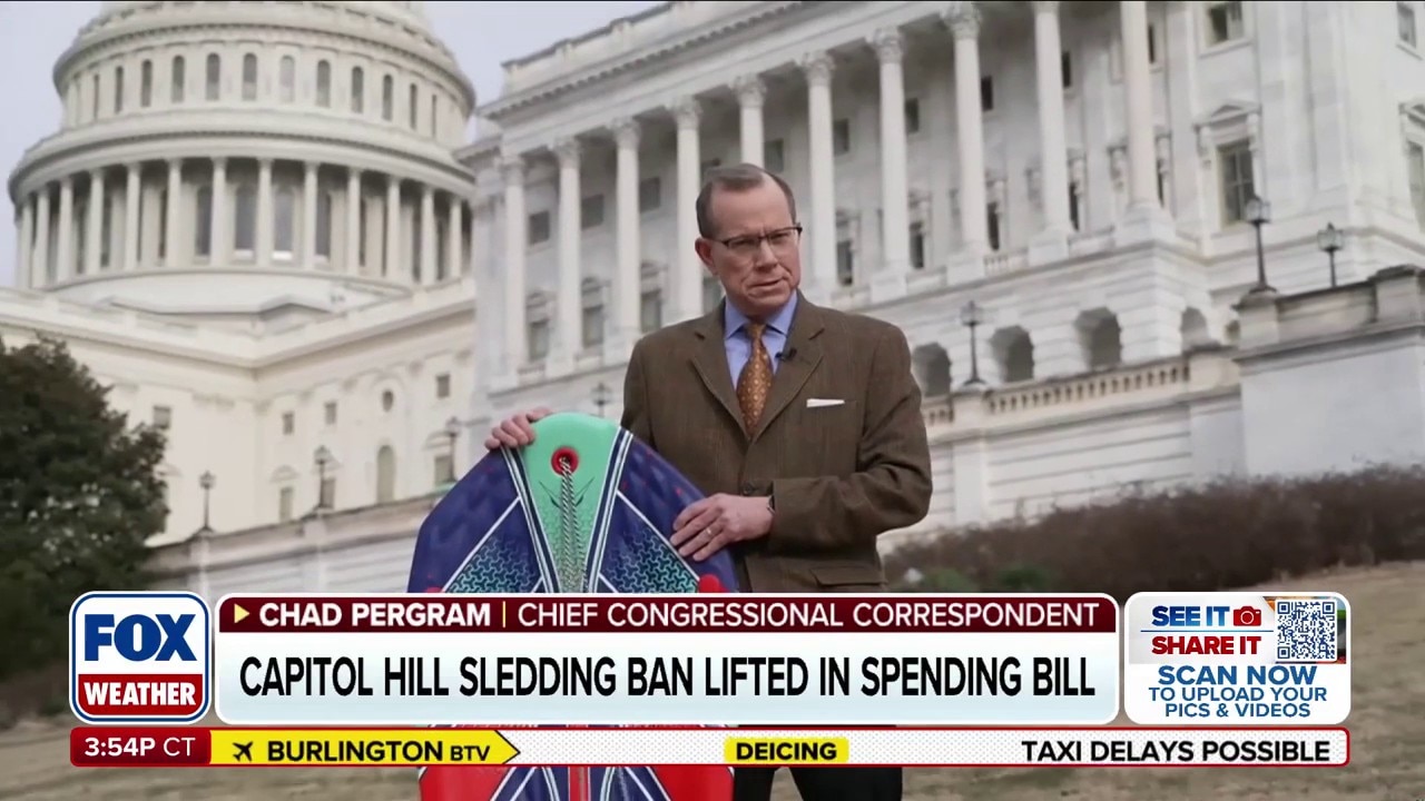 Capitol Hill sledding back in action