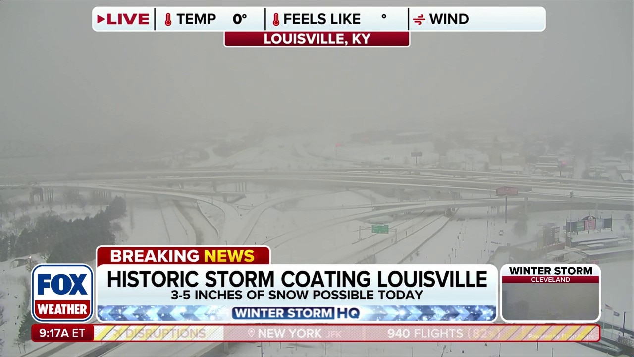 Louisville Mayor Craig Greenberg joins FOX Weather as historic storm slams his city