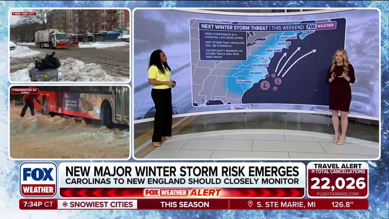 Another major storm threat brewing for the Northeast days after deadly winter storm 