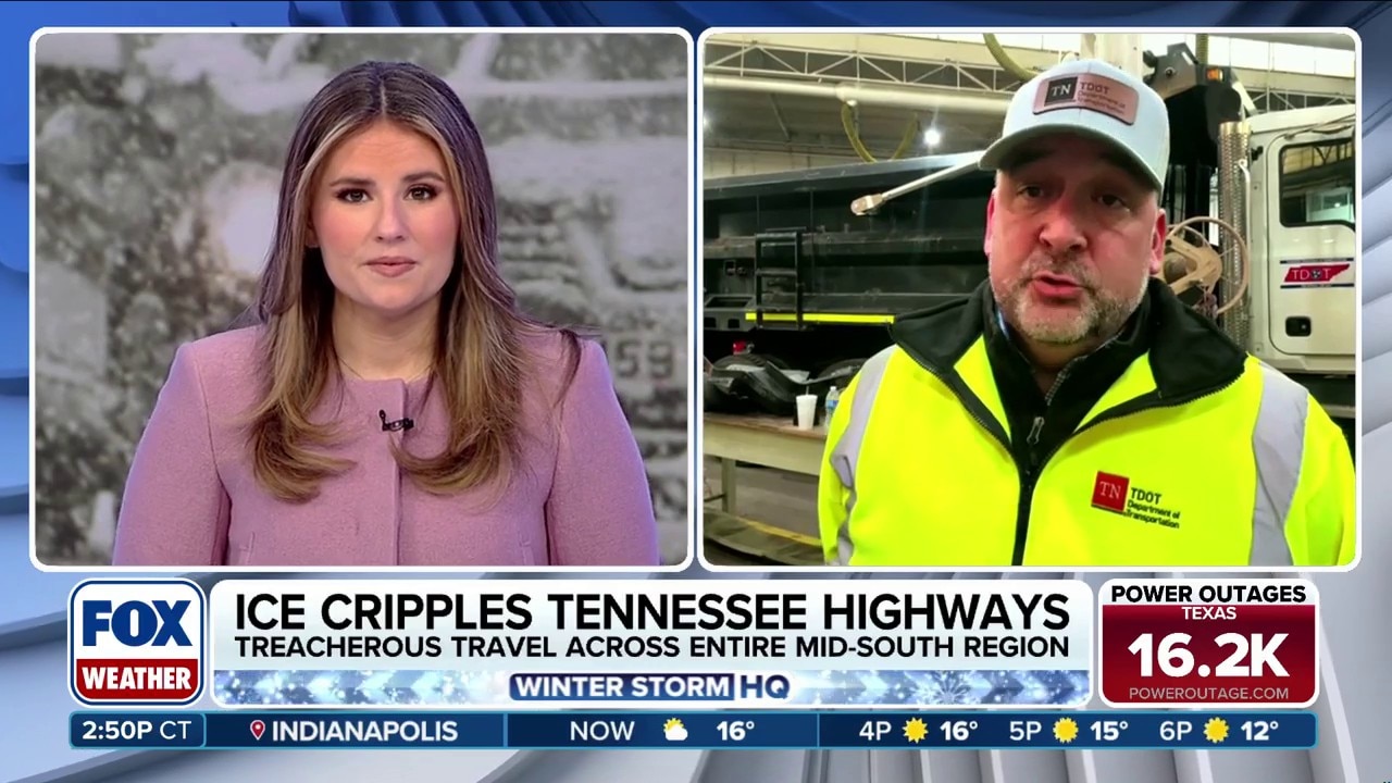 Tennessee recovering from intense ice storm