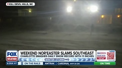 North Carolina recovering after historic bomb-cyclone nor'easter slammed beaches with blizzard-like conditions
