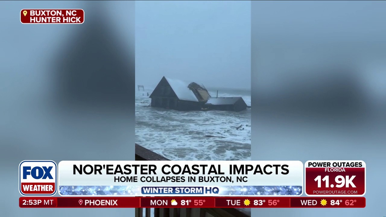 Big storms and coastal flooding are reshaping the Carolina coast