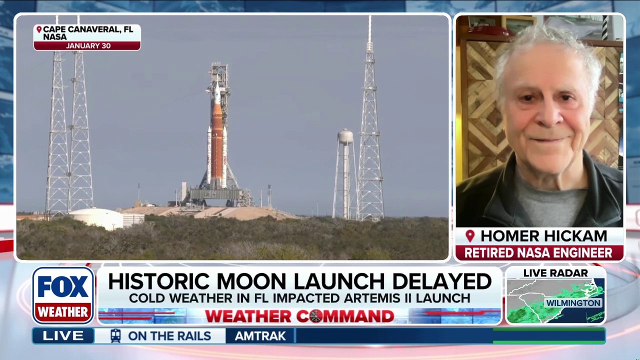 Cold weather, hydrogen leak delays historic Artemis II moon launch to March