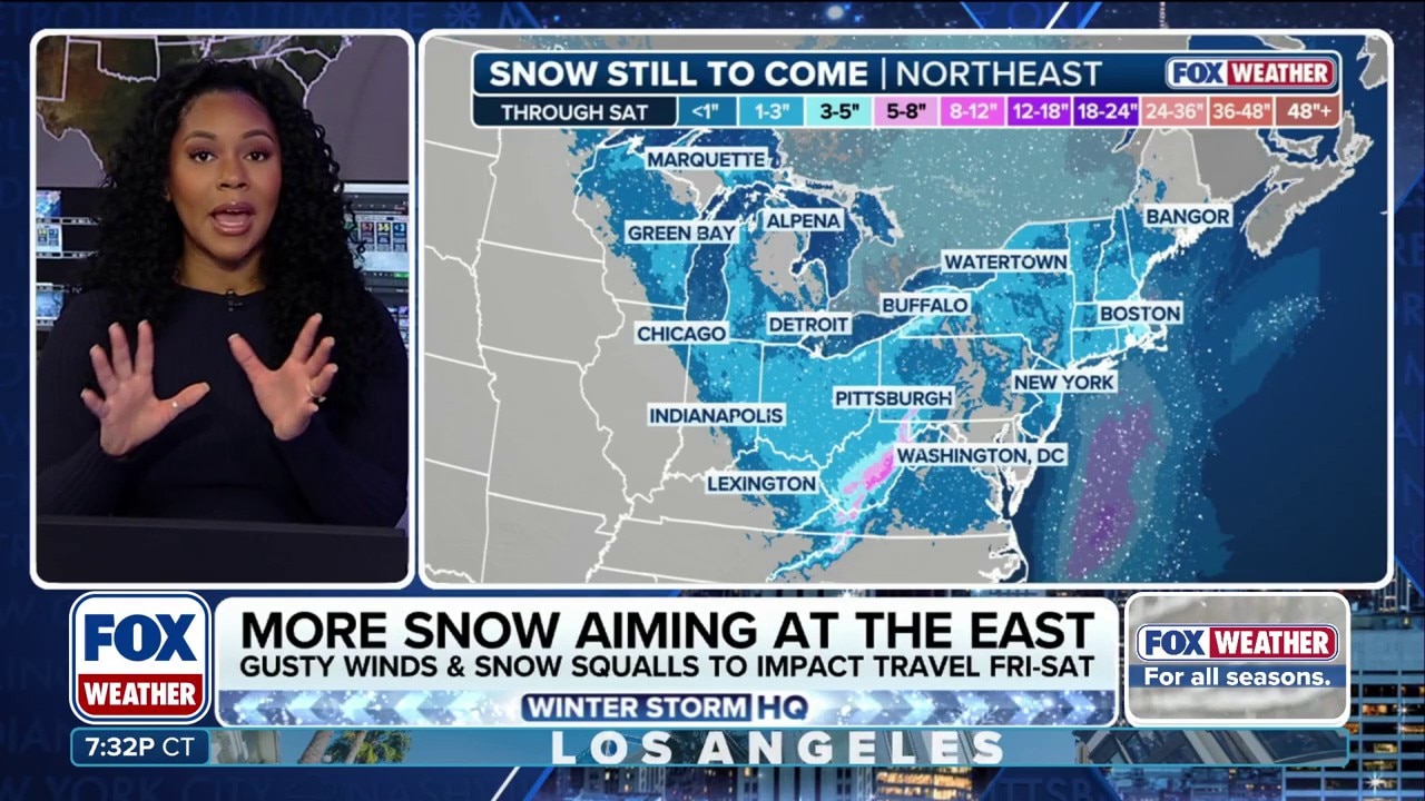 Watch More snow brewing for the Northeast and Great Lakes this weekend ...
