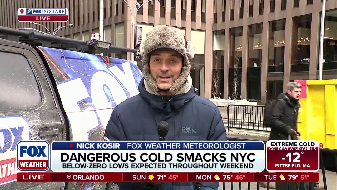 New York City experiencing dangerously cold temperatures this weekend