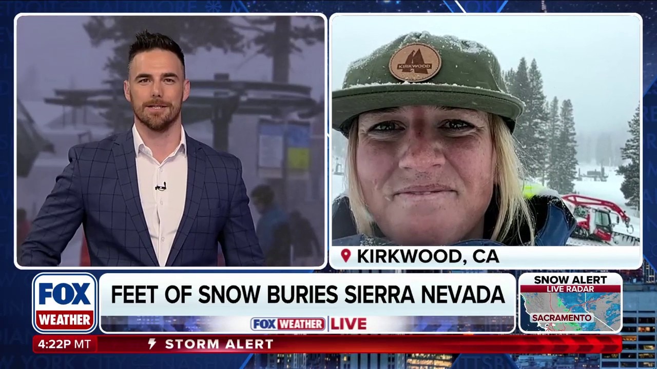 California ski resorts replenished after feet of snow 