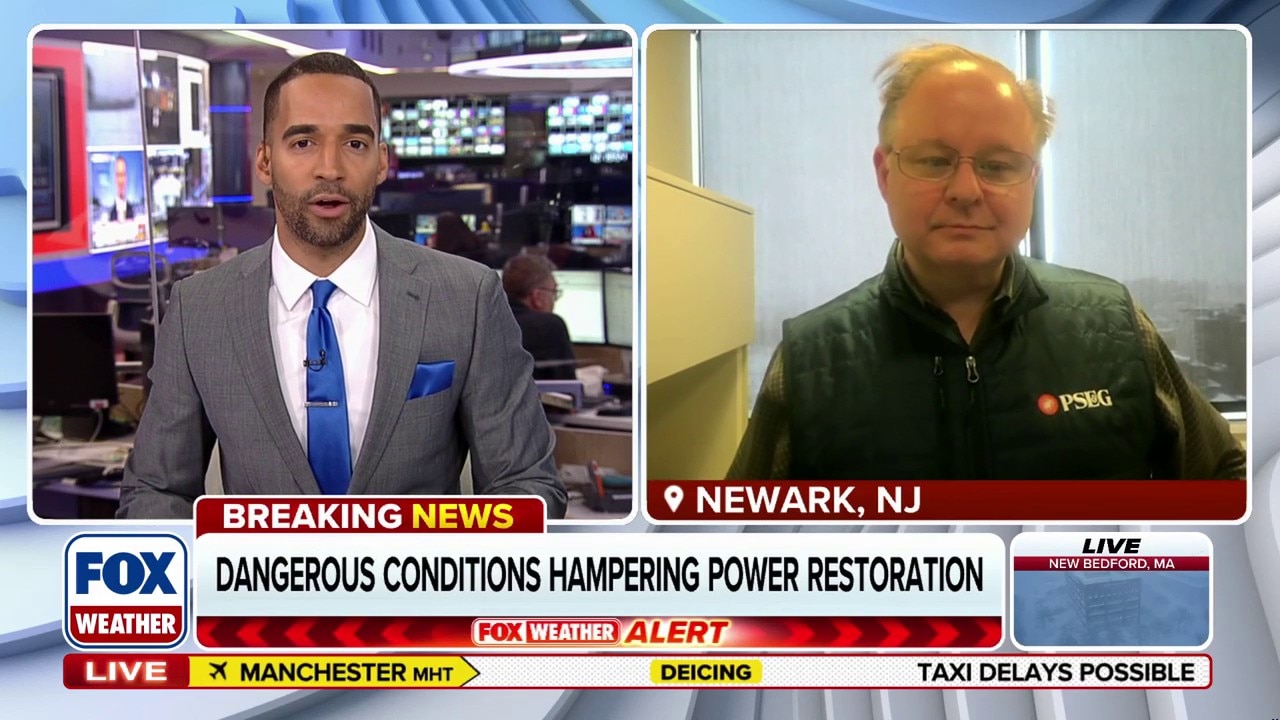 Power utility companies working to restore power as over 650,000 outages reported in the Northeast