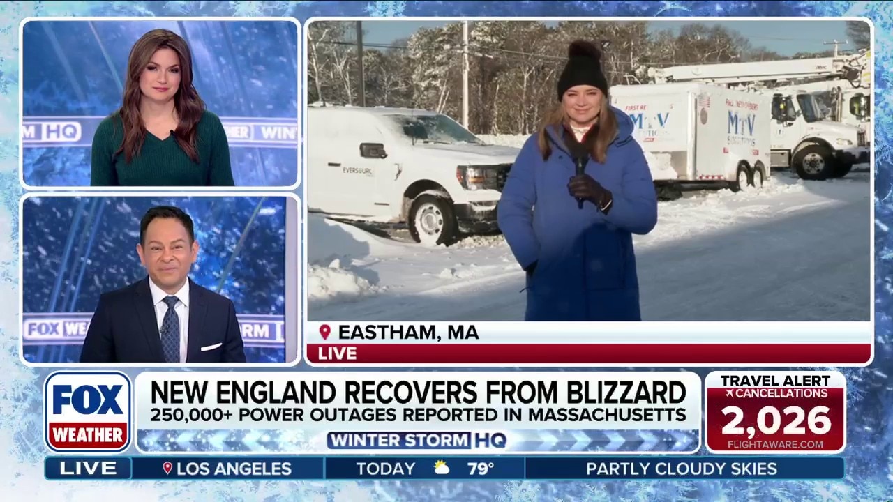 Travel bans still in place as Massachusetts digs out after historic blizzard