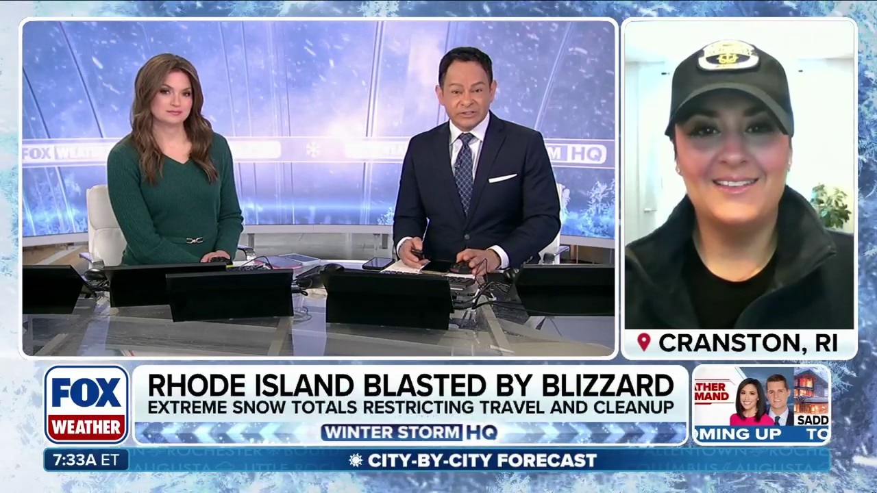 Rhode Island cleanup gets underway after dangerous blizzard conditions delayed some efforts amid massive storm
