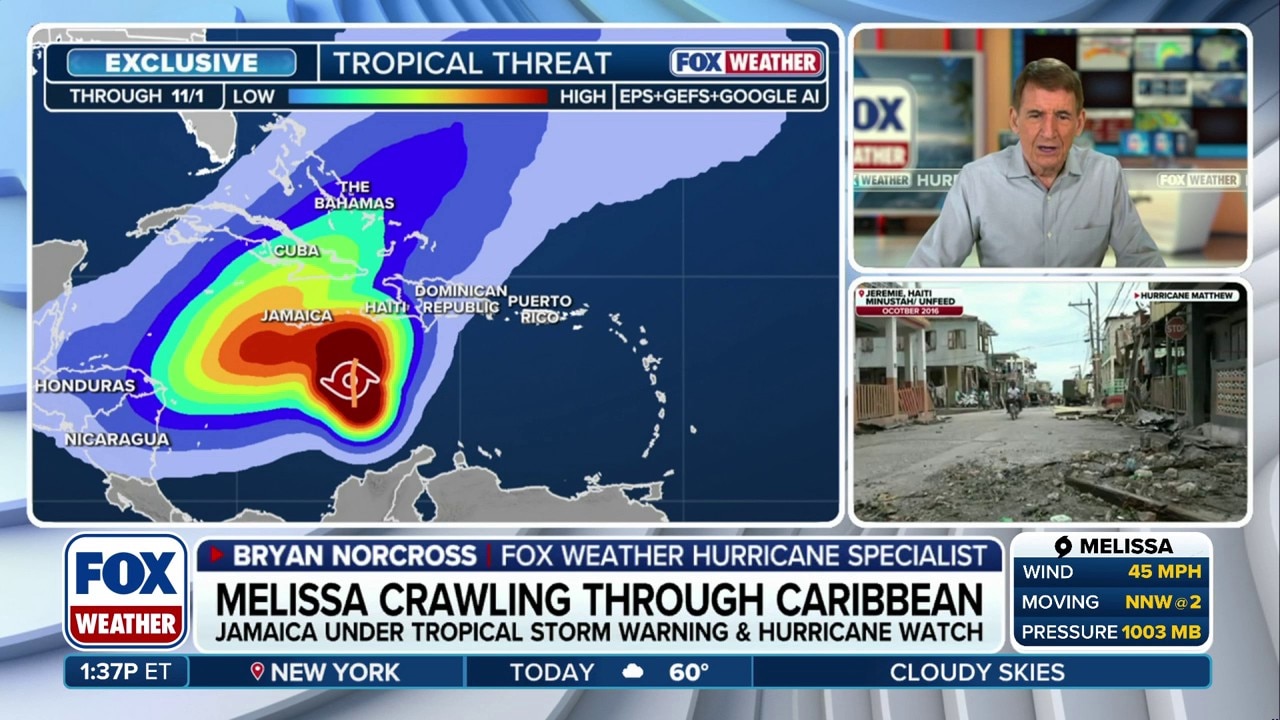 Bryan Norcross: Tropical Storm Melissa to begin intensifying soon