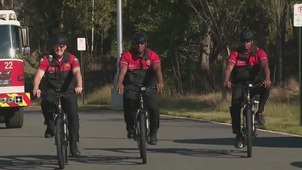 Firefighters get new e-bikes