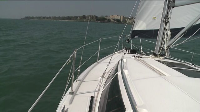Chip learns how to sail