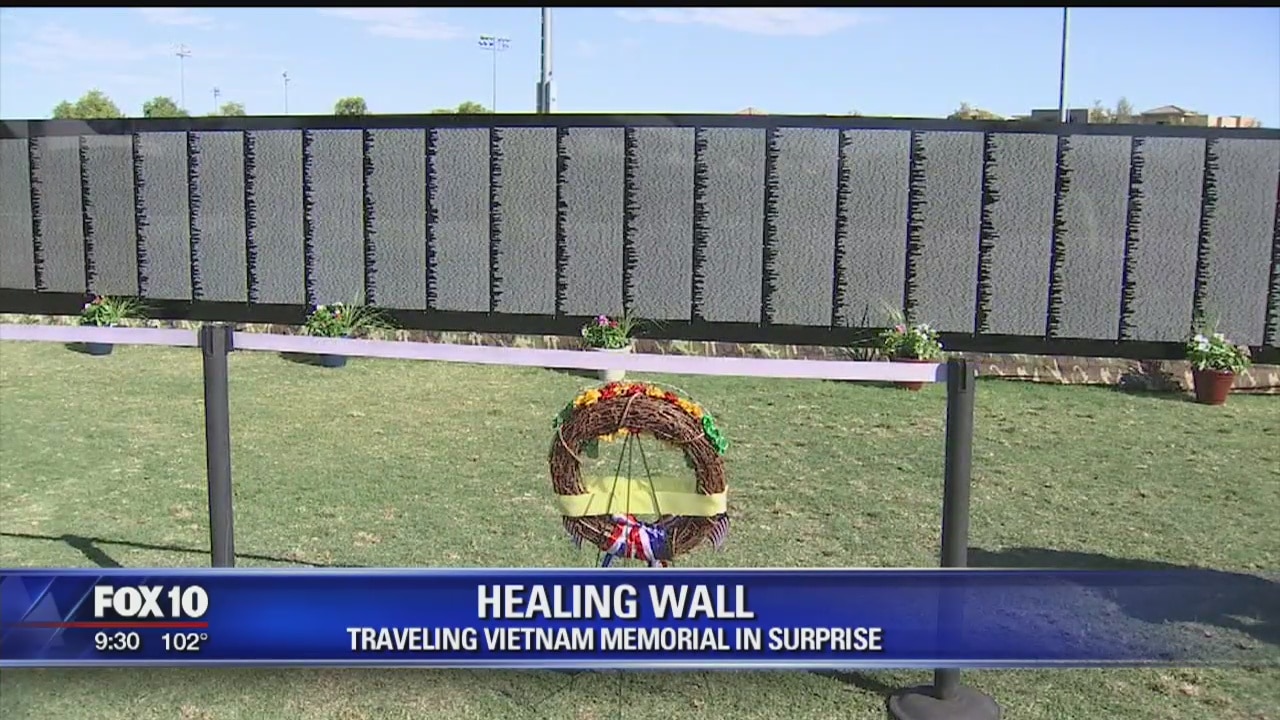 Traveling Vietnam Memorial Wall in Surprise