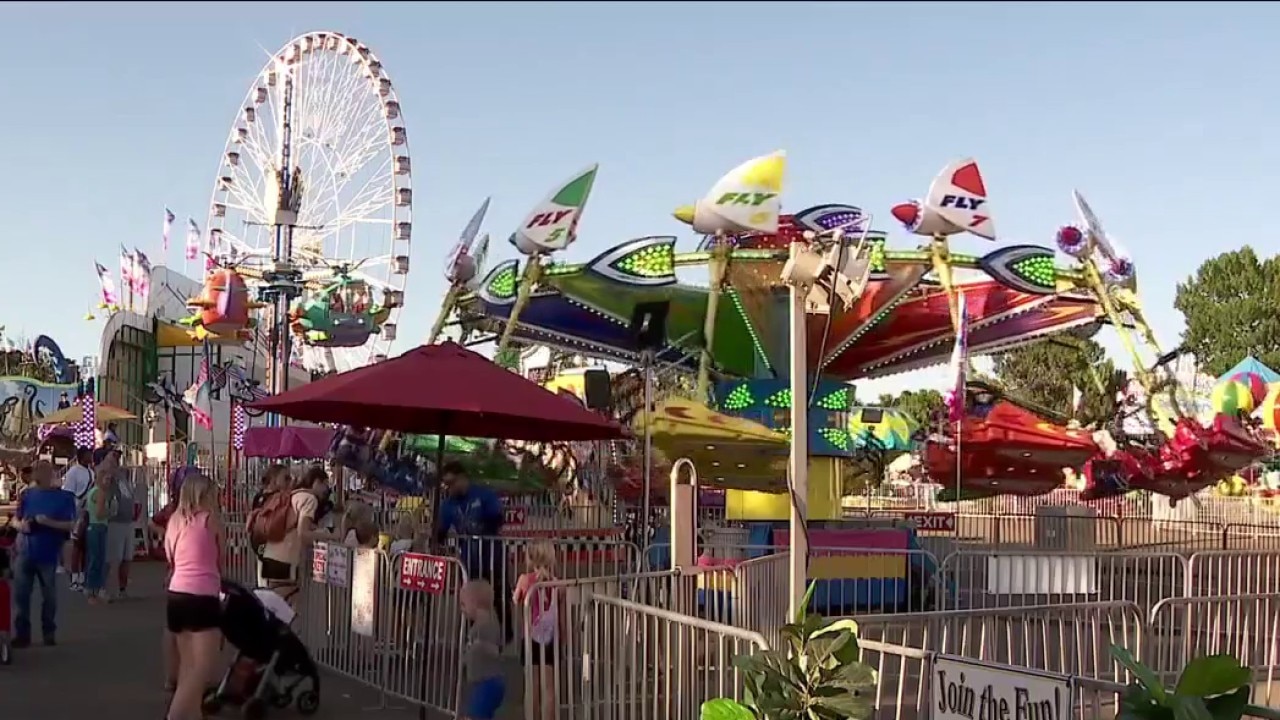Enjoying the Minnesota State Fair before school starts