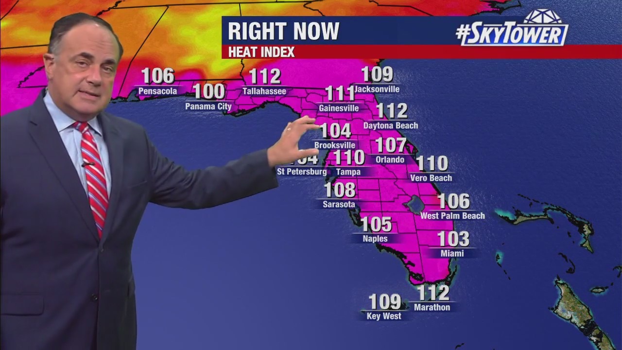 Tuesday evening forecast