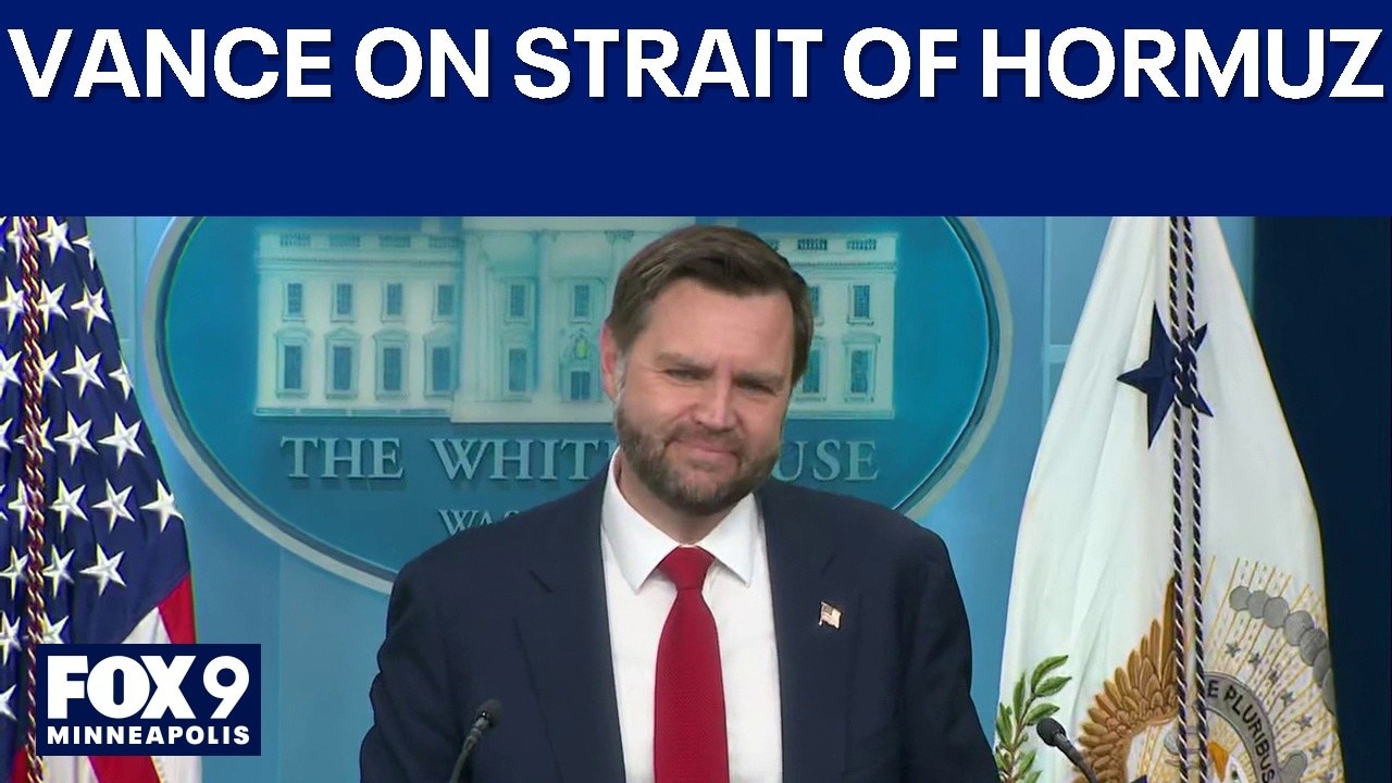 Vice President Vance shares plan on keeping Strait of Hormuz open