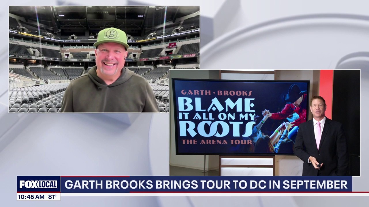 Garth Brooks brings his “Blame It All On My Roots” Arena Tour to DC in September