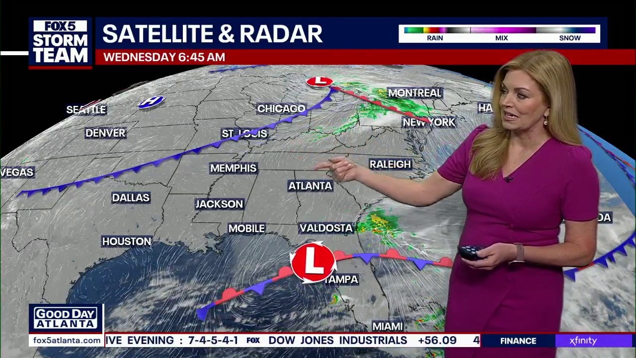 Wednesday morning forecast
