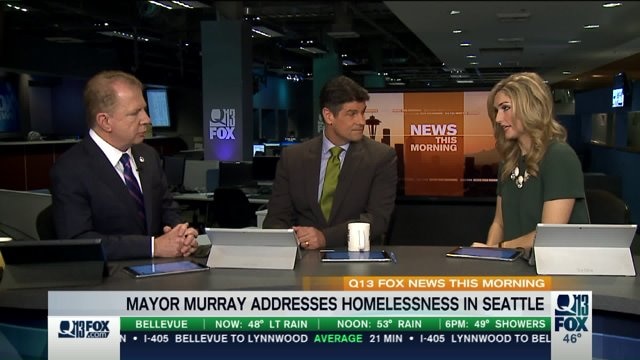 Seattle mayor Ed Murray to give speech Tuesday night on homeless epidemic
