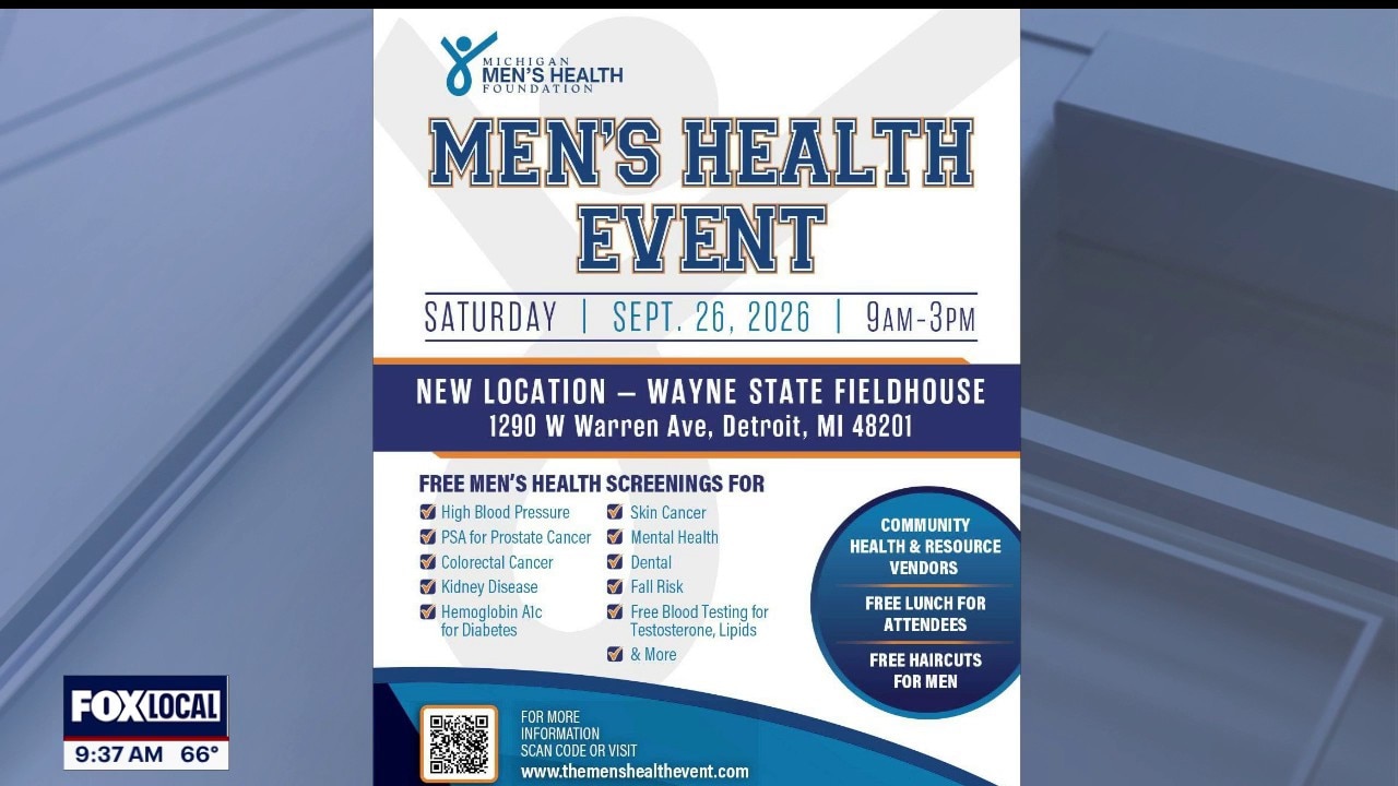Michigan Men's Health Foundation hosting annual Men's Health Event