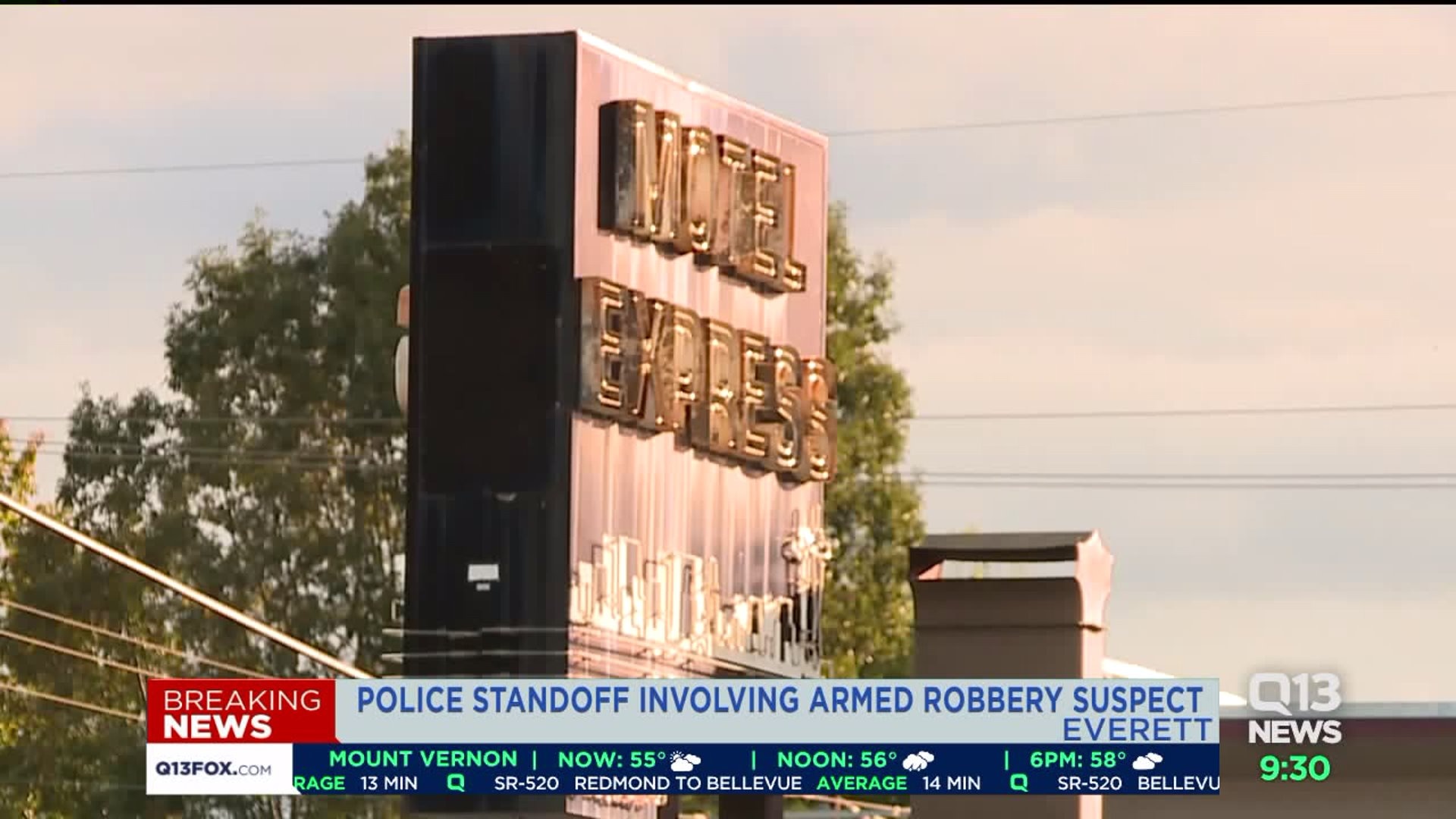 Police standoff in Everett