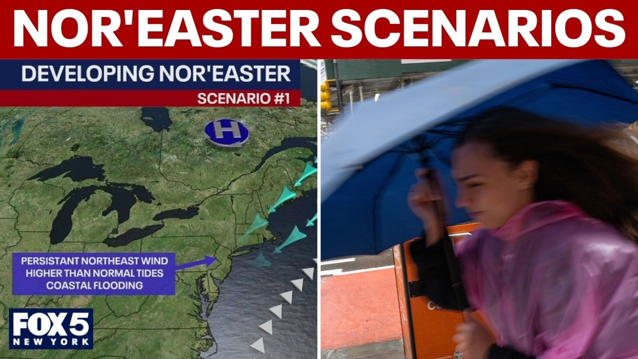 Potential nor'easter scenarios for NYC: Meteorologist breakdown
