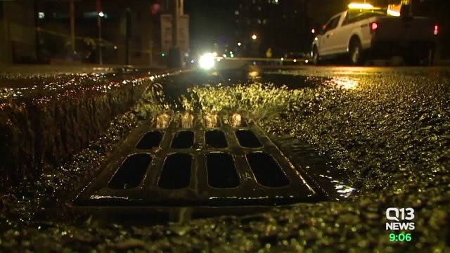 Belltown water main break