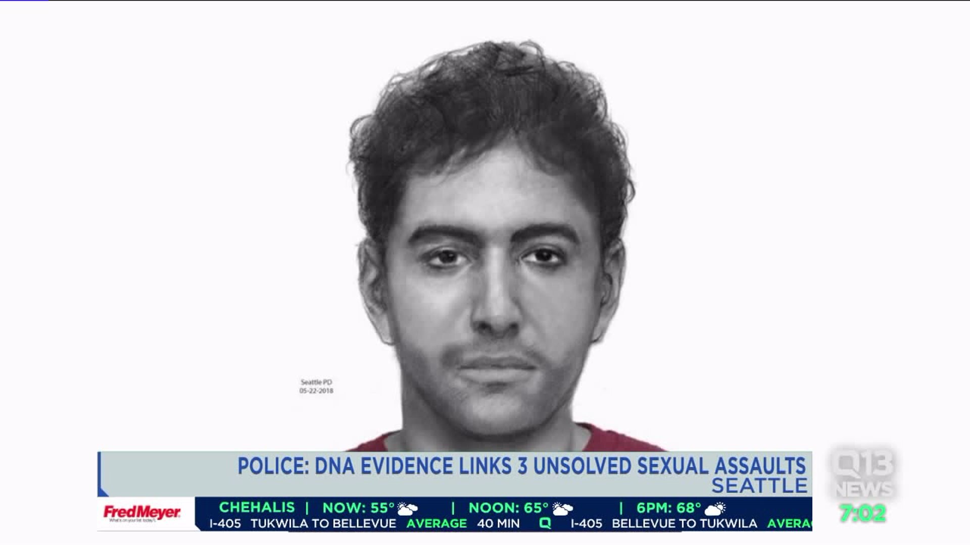 Seattle police: DNA evidence links 3 unsolved 2014 rapes to one man