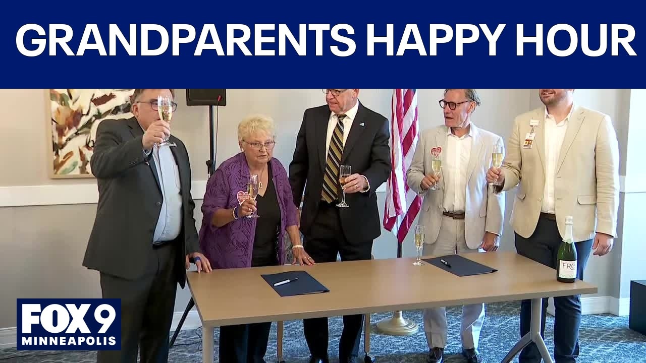 Walz signs Grandparents Happy Hour bill into law