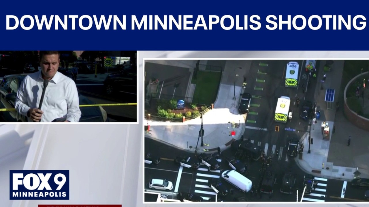 Downtown Minneapolis shooting: 2 officers shot, suspect down