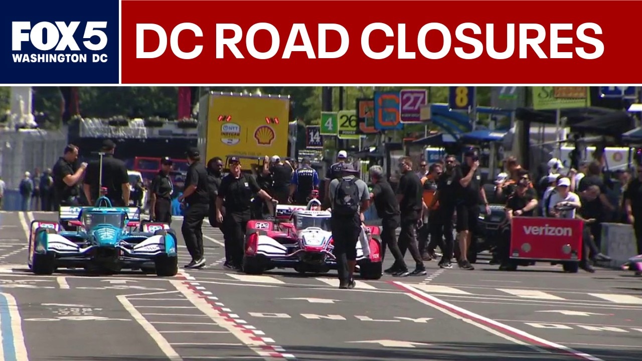 Road closures in DC to last weeks after Freedom 250 Grand Prix 