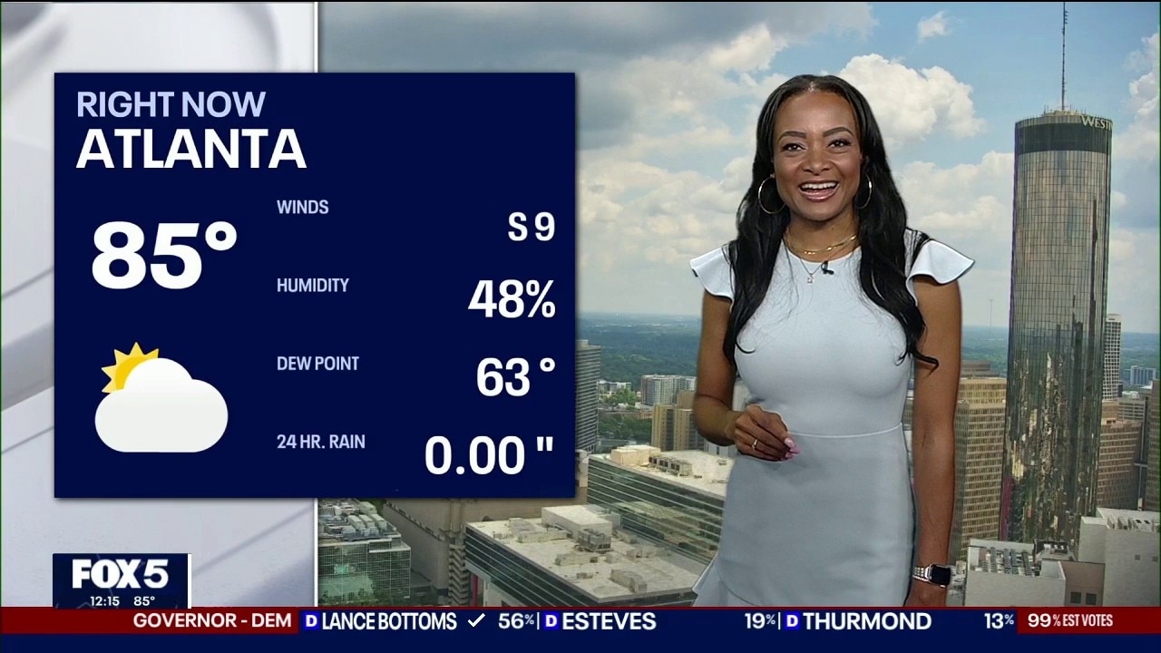 Wednesday midday weather forecast