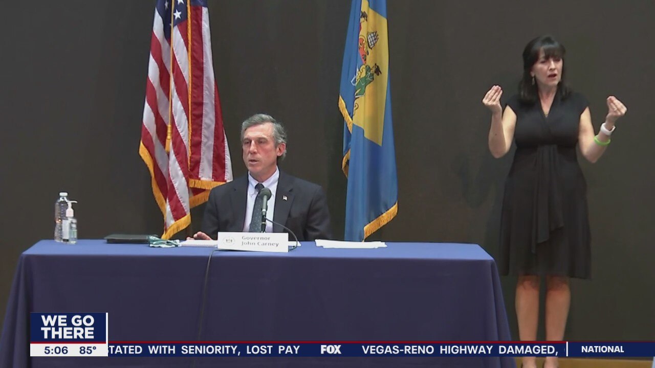 Gov. John Carney releases Phase 1 economic reopening guidance