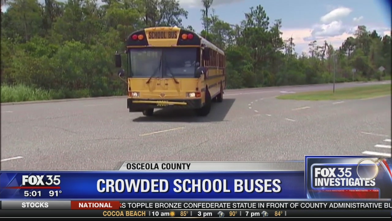 Parents concerned over crowded school buses