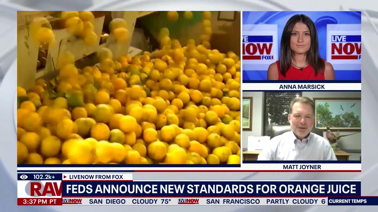 Feds change OJ standards to boost FL citrus industry
