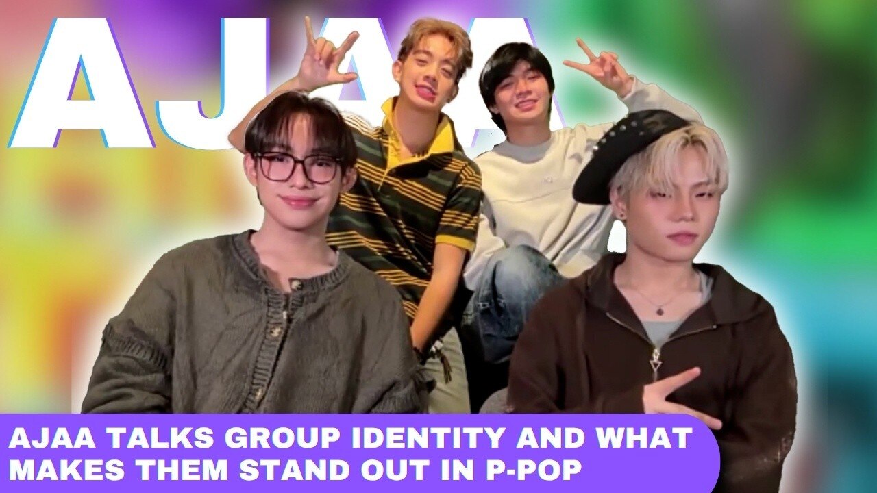 P-pop group AJAA talks new music, Filipino pride
