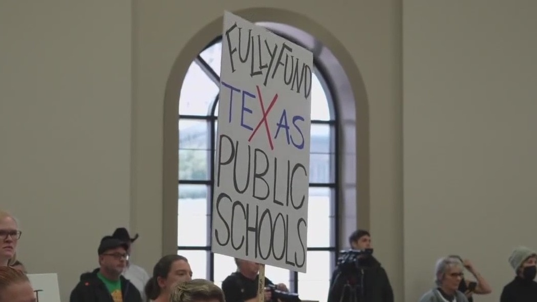 Hundreds march for increased public school funding